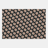 Harrier Painting Niedliche Original Hunde Kunst Geschenkpapier Set (Vorderseite 3)