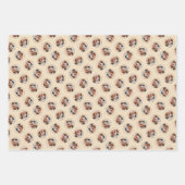 Harrier Painting Niedliche Original Hunde Kunst Geschenkpapier Set (Vorderseite)