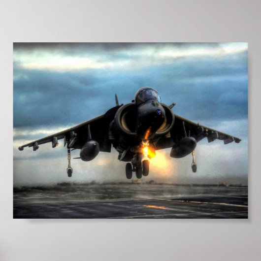 HARRIER POSTER (Vorne)