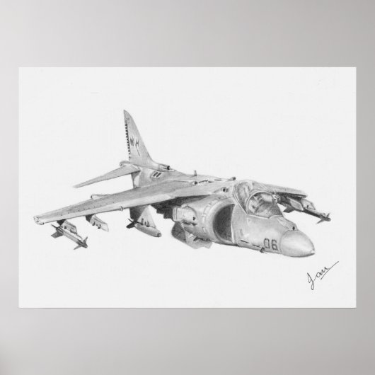 Harrier Poster (Vorne)