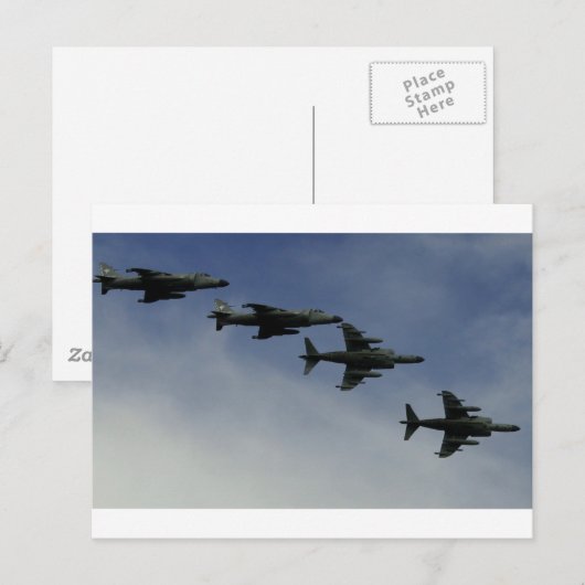 Harriers Postkarte (Vorne/Hinten)
