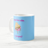 Harriet Harpsichord Light Sky Kaffeetasse (Vorderseite Links)