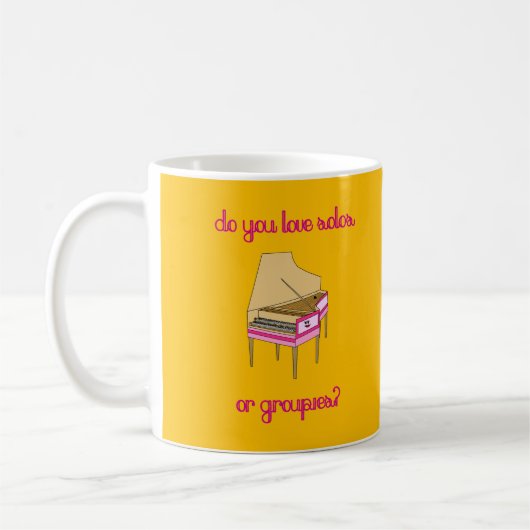 Harriet Harpsichord Mango Kaffeetasse (Links)