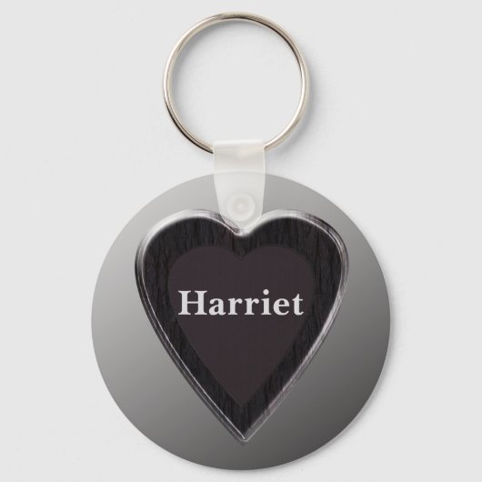 Harriet Heart Keychain von 369MyName Schlüsselanhänger (Vorderseite)