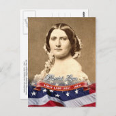 Harriet Lane, First Lady of the U.S. Postkarte (Vorne/Hinten)