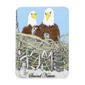 HARRIET, M15 + BABY EGLÄSST ALLE ZUSAMMEN AUF ZUHA MAGNET (Vertikal)