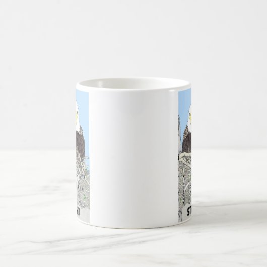 HARRIET, M, E17 & E 18 - ZUHAUSE STRONGER KAFFEETASSE (Mittel)