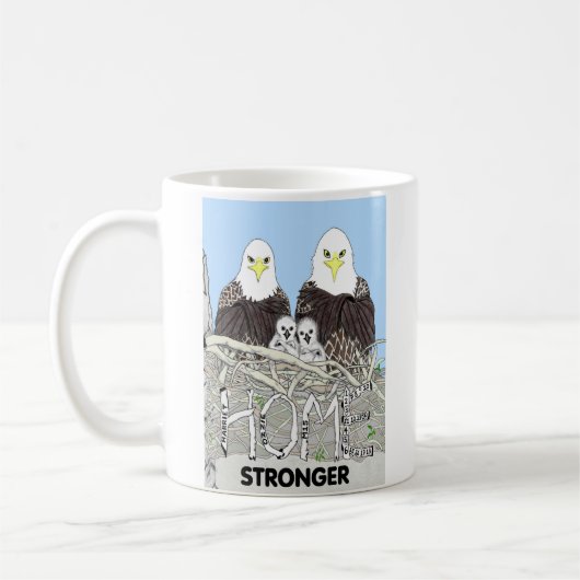 HARRIET, M, E17 & E 18 - ZUHAUSE STRONGER KAFFEETASSE (Links)