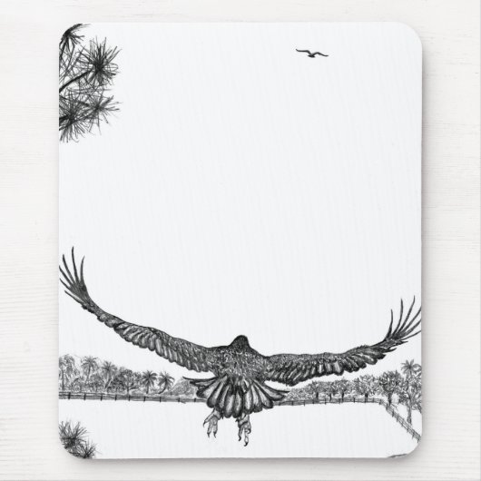 HARRIET + M - E18 FLYS BIS E17 WARTEN AUF MICH MOUSEPAD (Vorne)