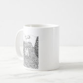 HARRIET + M EGELSEKTOR VON FRATERNEN SCHWEINEN KAFFEETASSE (Vorderseite Links)