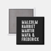 Harriet Martin Maya Frederick Black Leaders Magnet (Vorderseite/Rückseite)