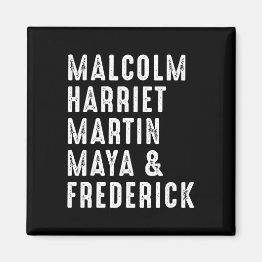 Harriet Martin Maya Frederick Black Leaders Magnet (Vorne)