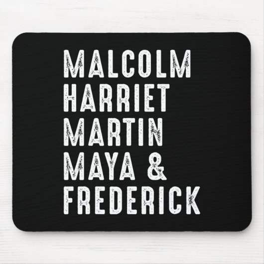 Harriet Martin Maya Frederick Black Leaders Mousepad (Vorne)