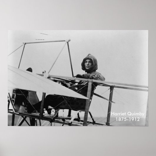 Harriet Quimby Poster 13"x19" (Vorne)