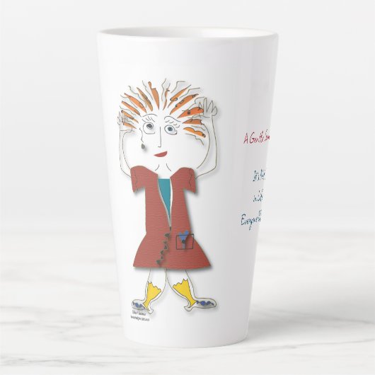 'Harriet' - Sanity Erinnerung Latte Tasse (Vorderseite)