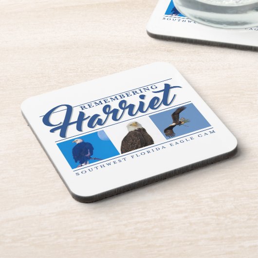 Harriet SWFL Eagle Cam Untersetzer Set (Linke Seite)