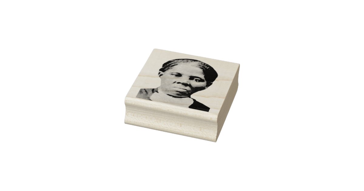 Harriet Tubman Auf Ihre 20 Dollar Rechnung Gummistempel Zazzle De