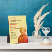 HARRIET TUBMAN Behalte, Zitat zu machen Fotoplatte (Seite)