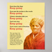 HARRIET TUBMAN Behalte, Zitat zu machen Poster (Vorne)