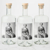 Harriet Tubman Conductor Untergrund Railroad Alkoholflaschenetikett (Flaschen)