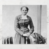Harriet Tubman Conductor Untergrund Railroad Alkoholflaschenetikett (Einzelnes Label)