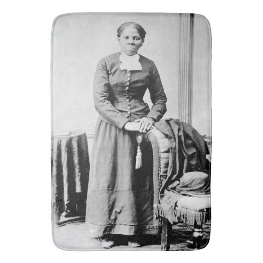 Harriet Tubman Conductor Untergrund Railroad Badematte (Vorderseite Vertikal)