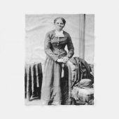 Harriet Tubman Conductor Untergrund Railroad Fleecedecke (Vorderseite)