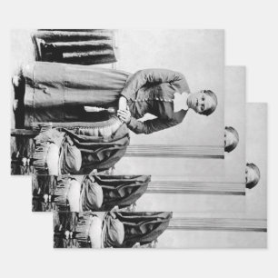 Harriet Tubman Conductor Untergrund Railroad Geschenkpapier Set