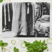 Harriet Tubman Conductor Untergrund Railroad Geschirrtuch (Gefaltet)