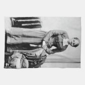 Harriet Tubman Conductor Untergrund Railroad Geschirrtuch (Horizontal)