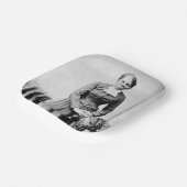 Harriet Tubman Conductor Untergrund Railroad Pappteller (Gewinkelt)