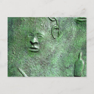 Harriet Tubman in Bronze Postcard Postkarte