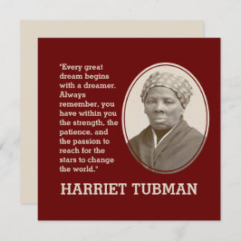 HARRIET TUBMAN | Jeder große Traum | MOTIVIEREND