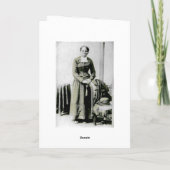 Harriet Tubman Karte (Rückseite)