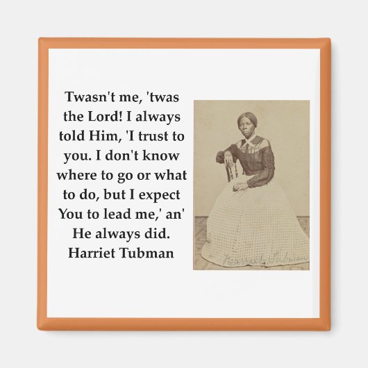 Harriet Tubman Magnet (Vorne)