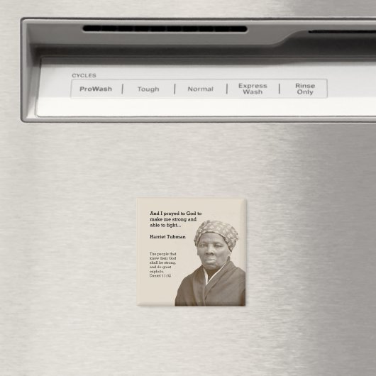 HARRIET TUBMAN MAGNET (In Situ (Geschirrspüler))