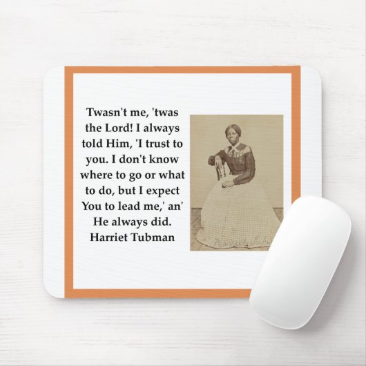 Harriet Tubman Mousepad (Mit Mouse)