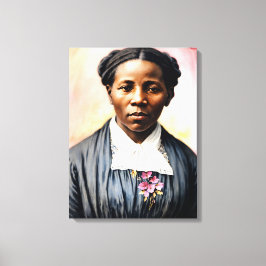 Harriet Tubman Original Portrait Art Leinwanddruck