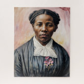 Harriet Tubman Original Portrait Art Puzzle (Vertikal)