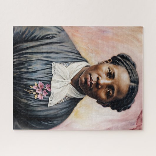 Harriet Tubman Original Portrait Art Puzzle (Horizontal)