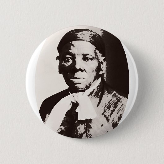 Harriet-Tubman-Porträt Button (Vorderseite)