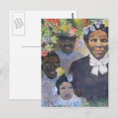 Harriet Tubman Postkarte (Vorne/Hinten)