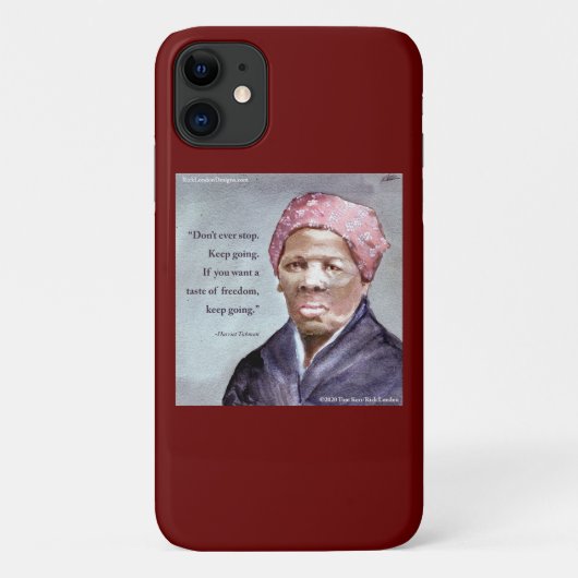 Harriet Tubman & Quote Case-Mate iPhone Hülle (Rückseite)