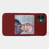 Harriet Tubman & Quote Case-Mate iPhone Hülle (Rückseite (Horizontal))