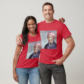Harriet Tubman & Quote Mens Tshirt (Unisex)