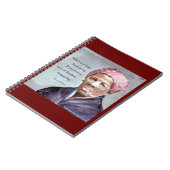 Harriet Tubman & Quote Notizblock (Linke Seite)