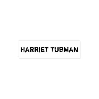 Harriet Tubman Self Inking Rubber Briefmarke Permastempel