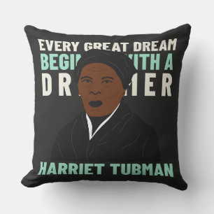 Harriet Tubman Traum Inspirations-Kissenhülle Kissen