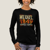 Harriet Tubman We Out 1849 Black American History Tri-Blend Shirt (Vorderseite)