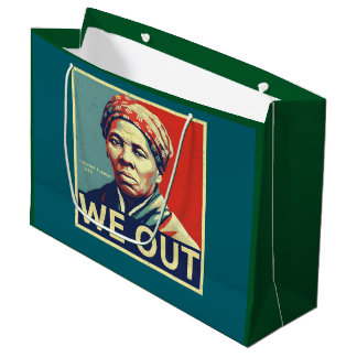 Harriet Tubman We Out Freedom Historic Portrait Große Geschenktüte